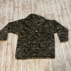 Express size medium sherpa fleece quarter zip